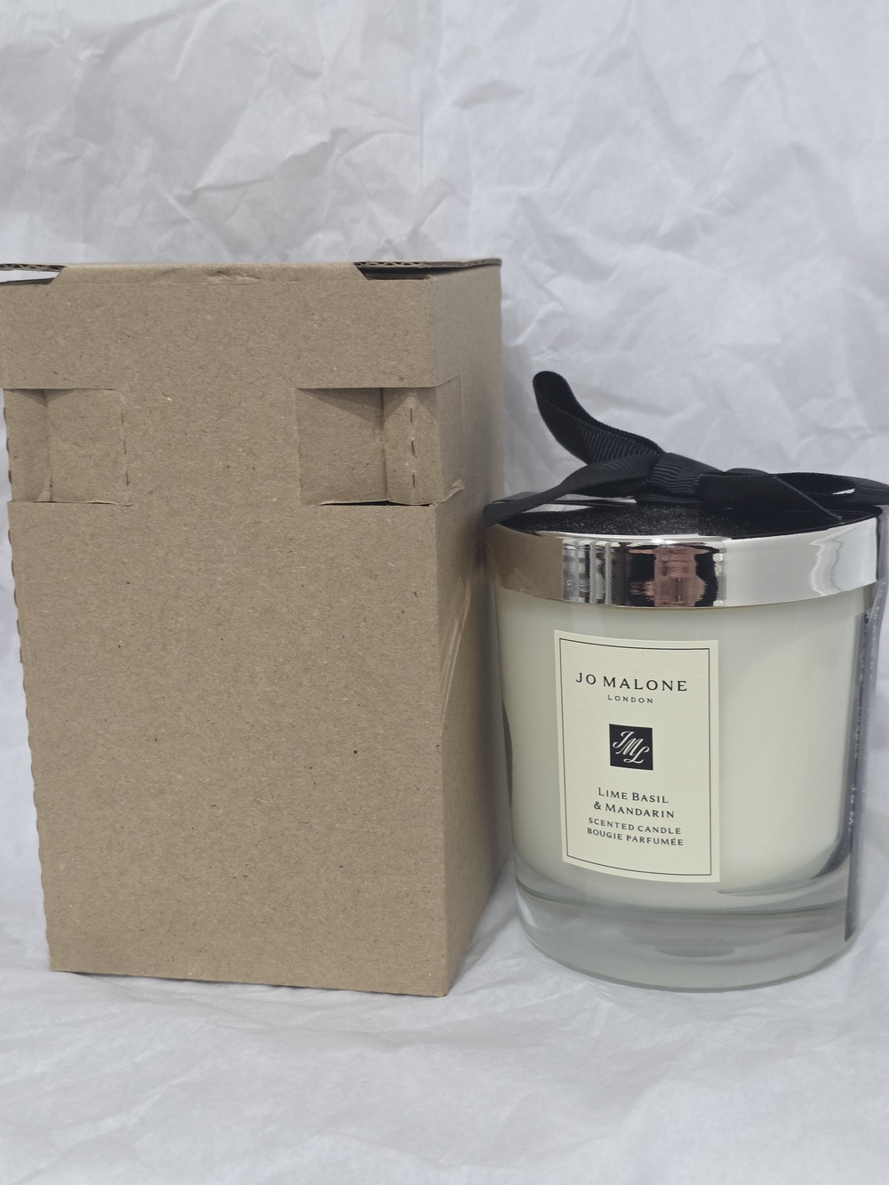 Jo Malone Cream Scented Candle with Silver Lid